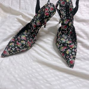 Topshop Floral Heel, size 38